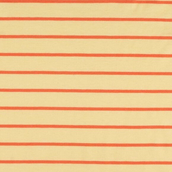 NWT Toad & Co Maisey Orange Striped Turtleneck Top - Picture 4 of 5